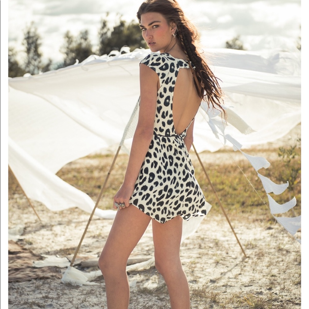 Spell and the gypsy collective animal print dress